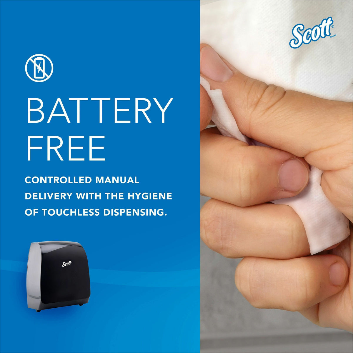 Scott Pro Manual Hard Roll Towel Dispenser