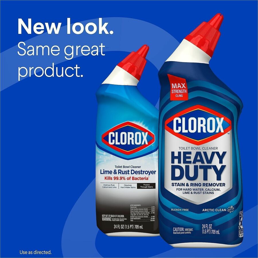 Clorox Toilet Bowl Cleaner Heavy-Duty Stain and Ring Remover