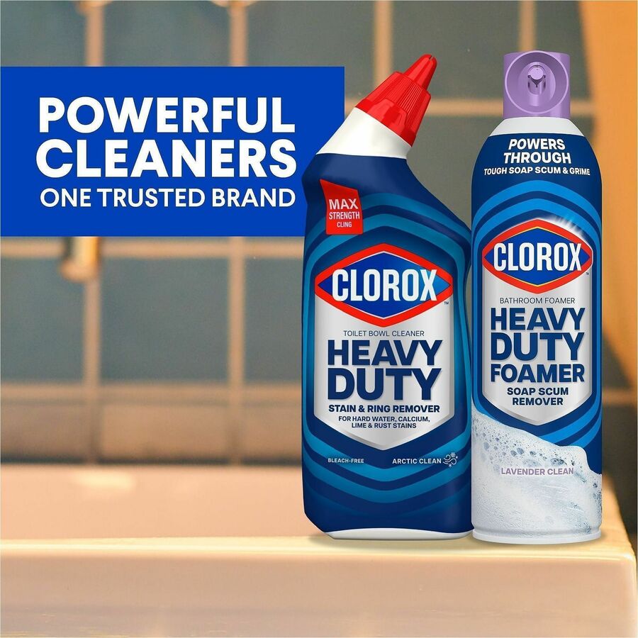 Clorox Toilet Bowl Cleaner Heavy-Duty Stain and Ring Remover