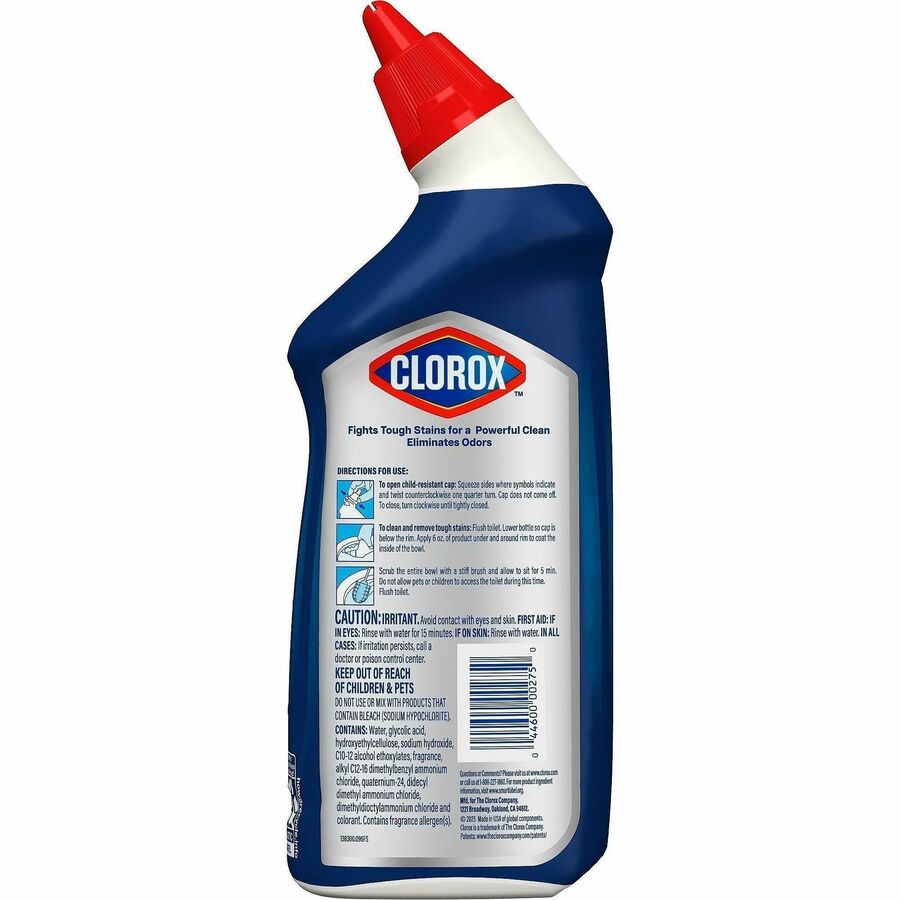 Clorox Toilet Bowl Cleaner Heavy-Duty Stain and Ring Remover