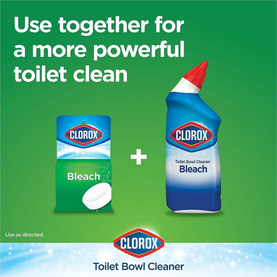 Clorox Ultra Clean Toilet Tablets Bleach