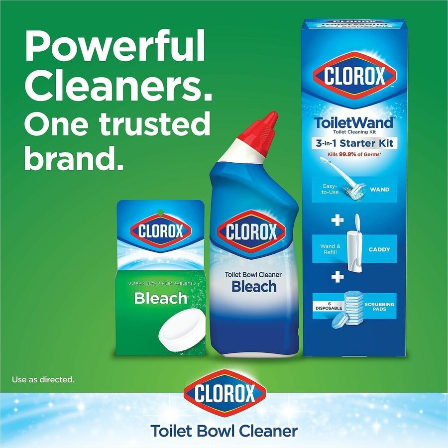 Clorox Ultra Clean Toilet Tablets Bleach