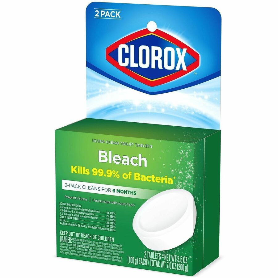 Clorox Ultra Clean Toilet Tablets Bleach
