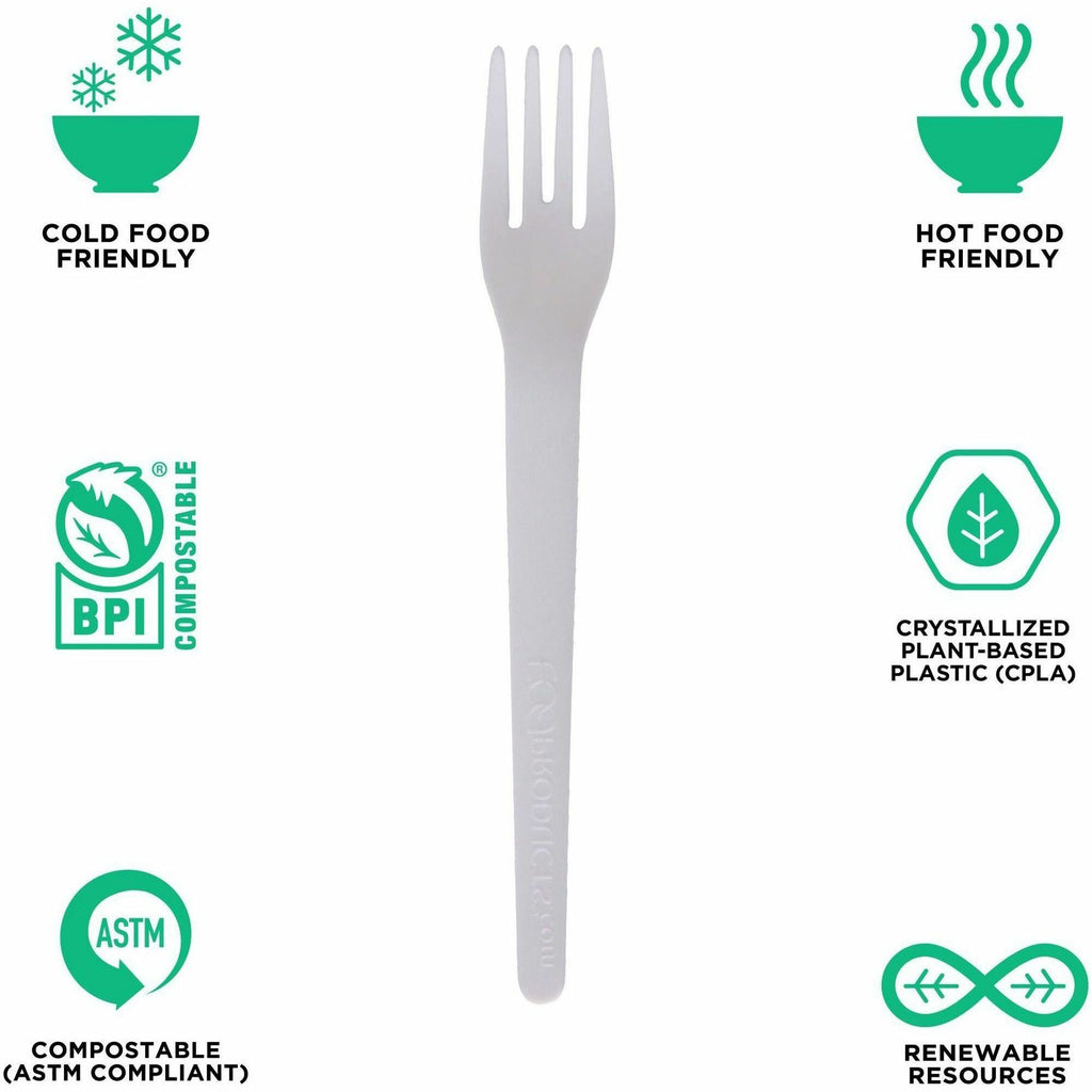Eco-Products 6" Plantware High-heat Forks