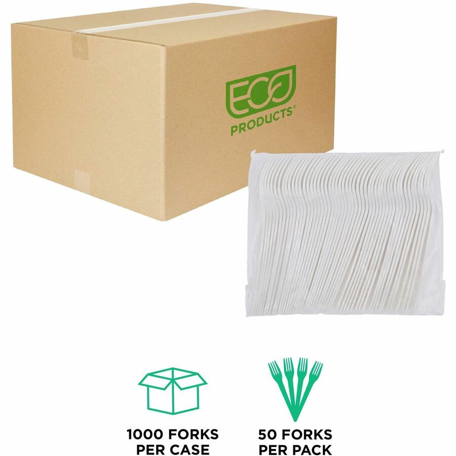 Eco-Products 6" Plantware High-heat Forks