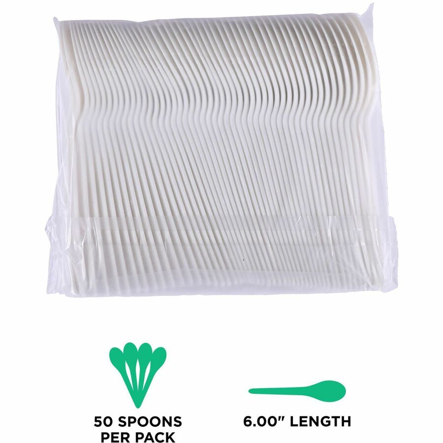Eco-Products 6" Plantware High-heat Spoons