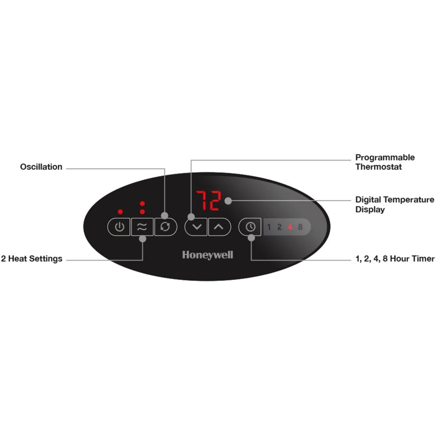 Honeywell Digital Ceramic Tower Heater