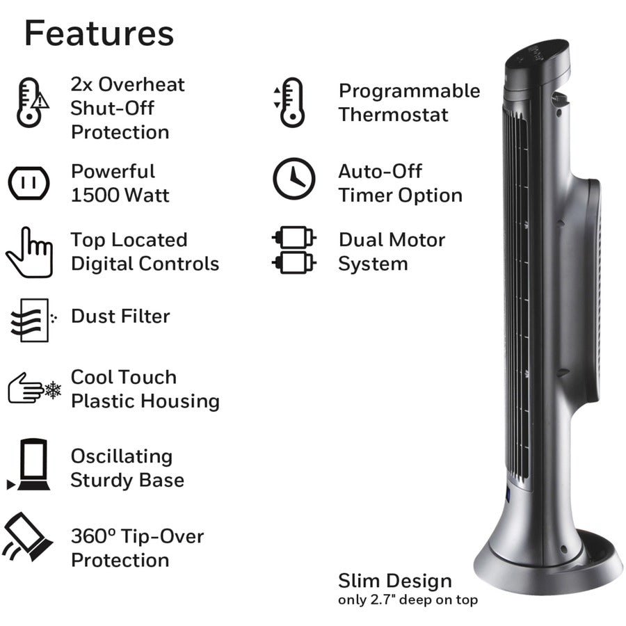 Honeywell Digital Ceramic Tower Heater