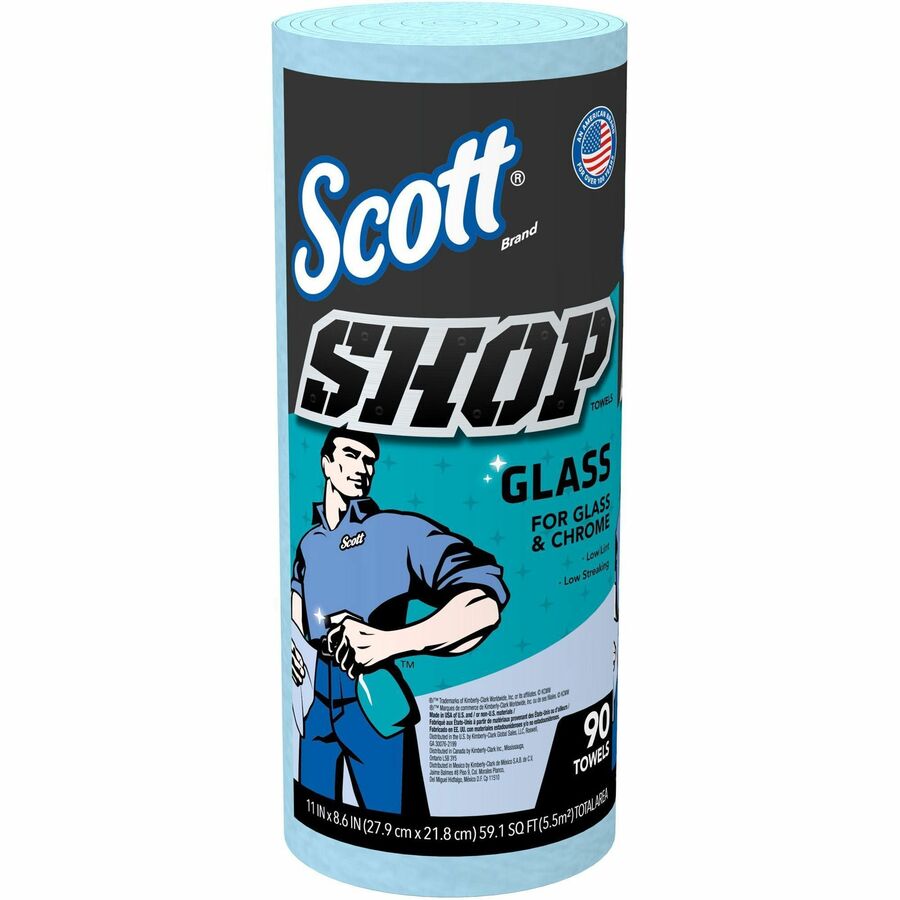 Scott Glass Cleaning Shop Towels
