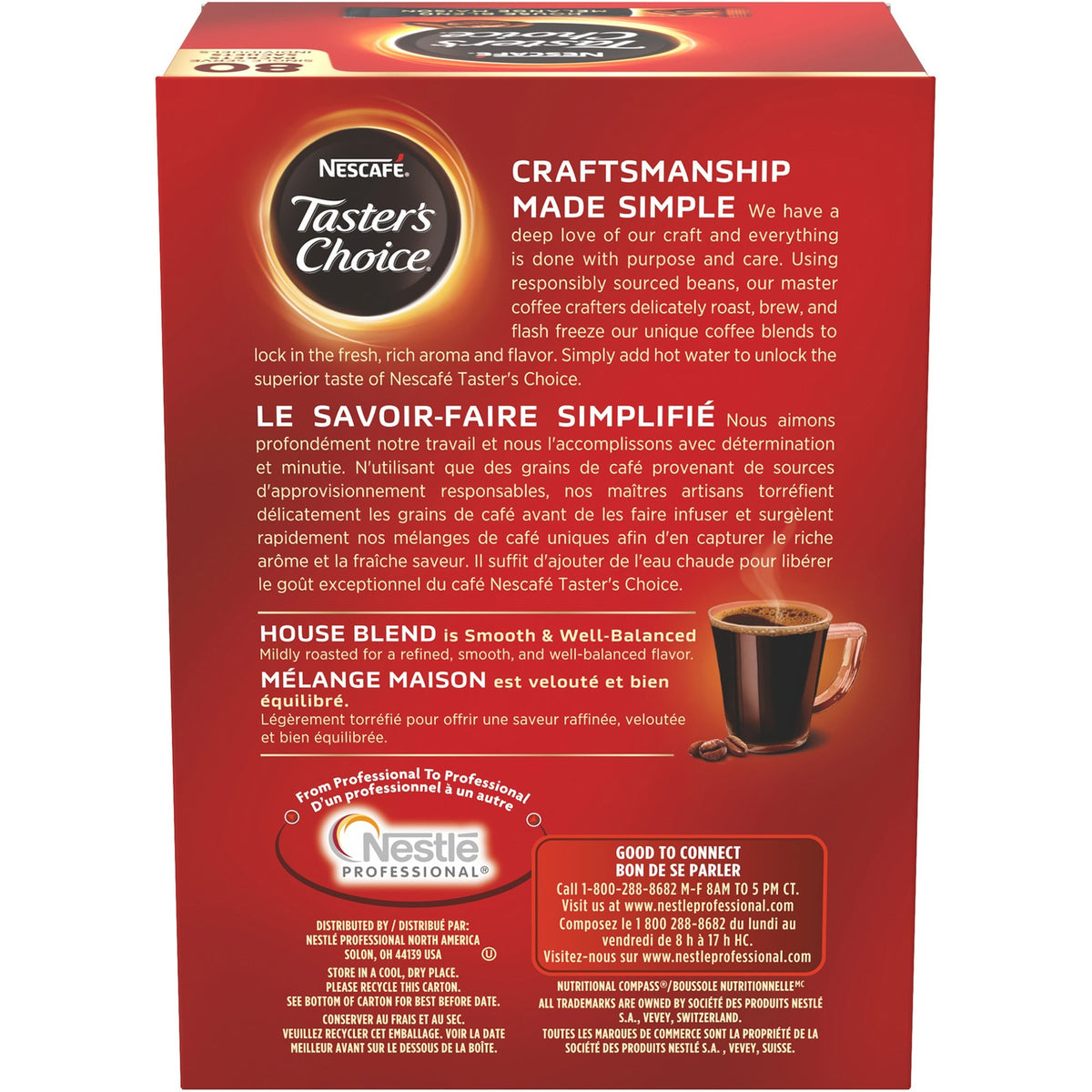 Nescafe Taster's Choice Instant House Blend Coffee