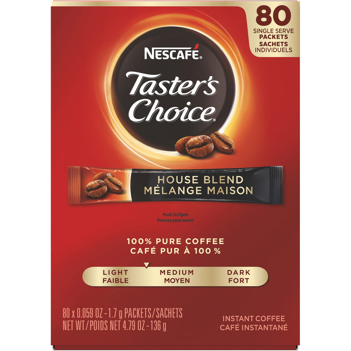 Nescafe Taster's Choice Instant House Blend Coffee