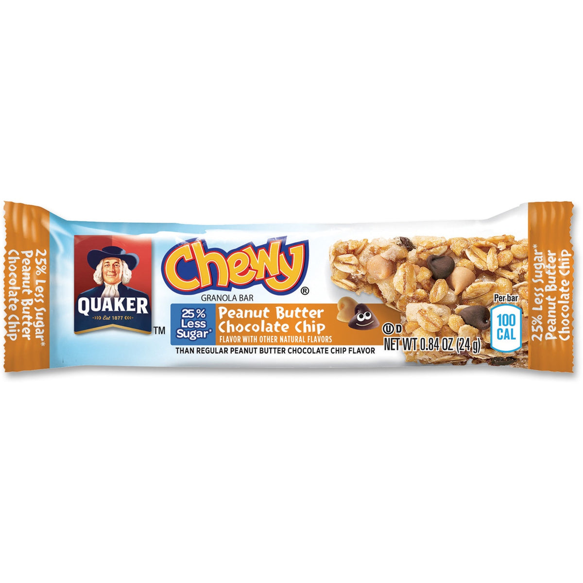 Quaker Peanut Butter Choco Chip Granola Bars