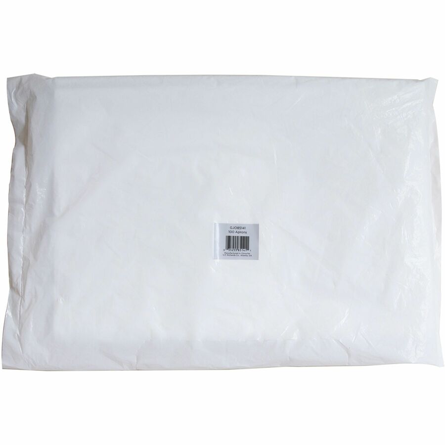 Genuine Joe 50" Disposable Poly Apron