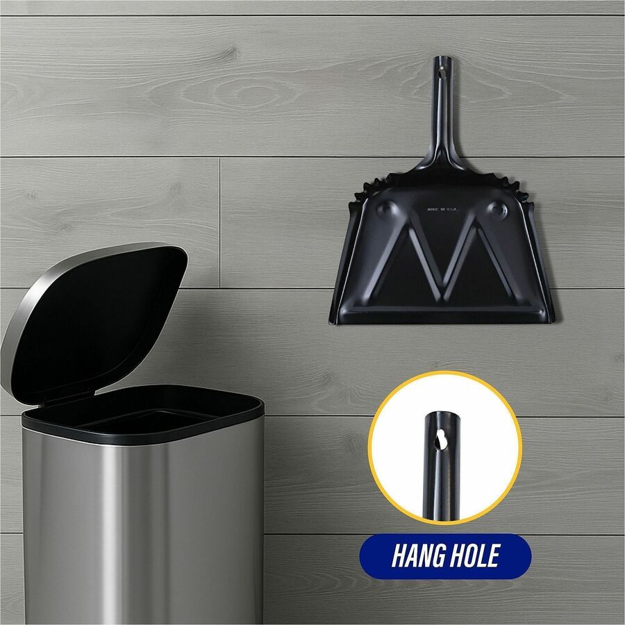Genuine Joe Heavy-Duty Metal Dustpan