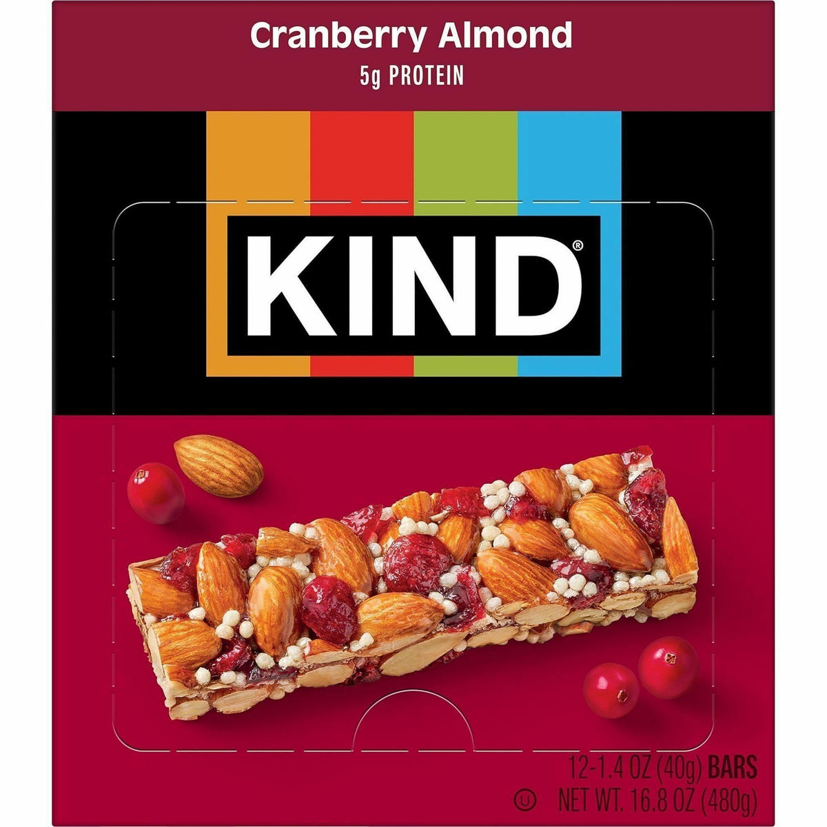 KIND Cranberry Almond Nut Bars