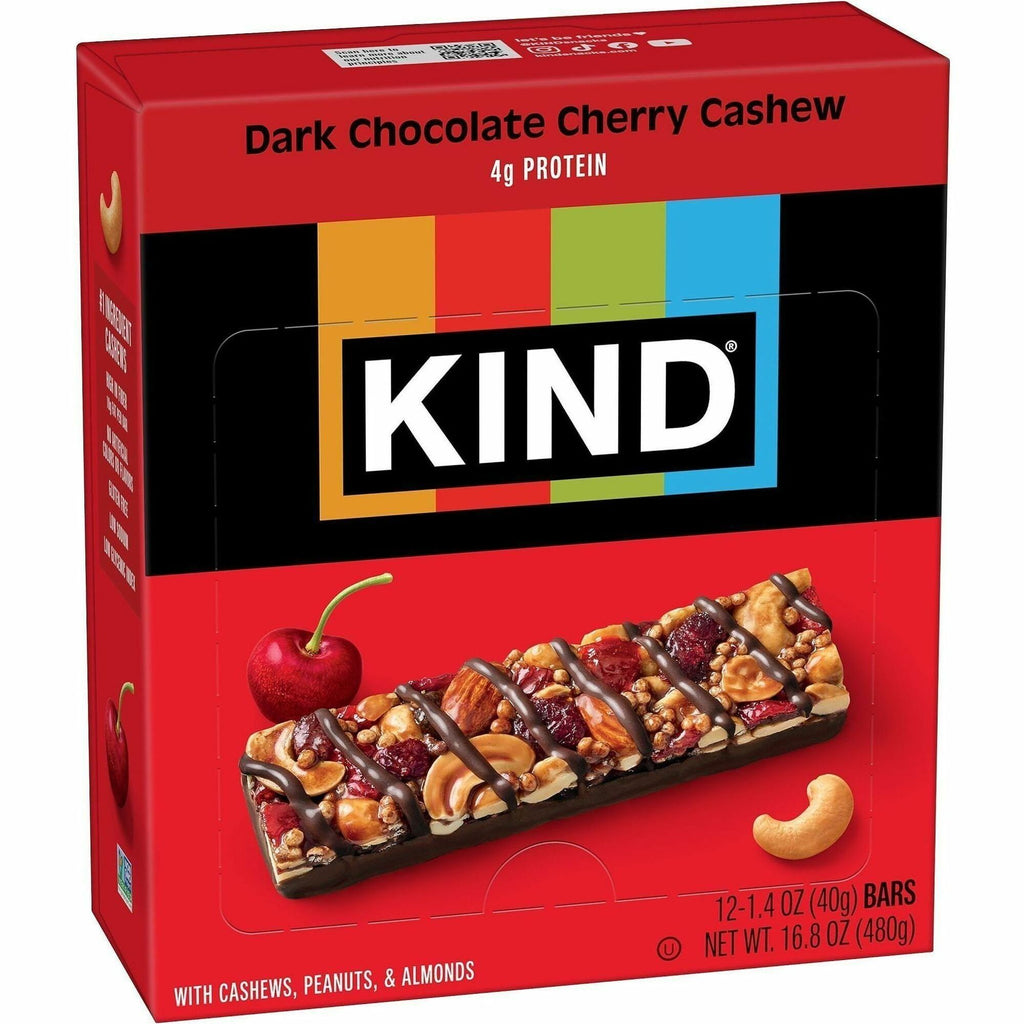 KIND Dark Chocolate Cherry Cashew Nut Bars