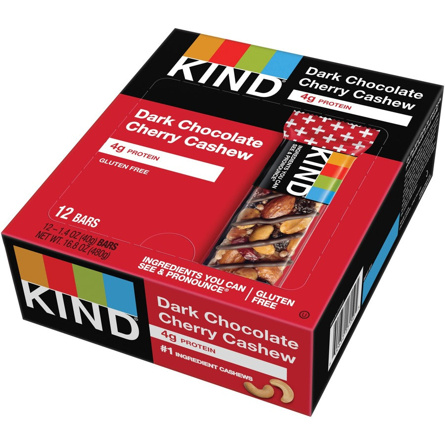 KIND Dark Chocolate Cherry Cashew Nut Bars