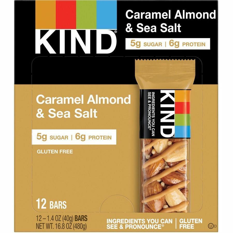 KIND Caramel Almond & Sea Salt Nut Bars