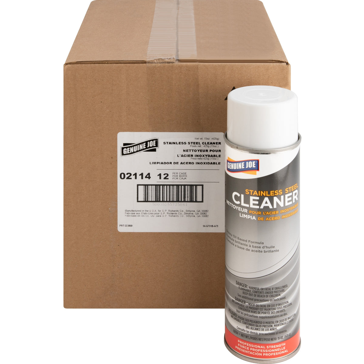 Genuine Joe Stainless Steel Cleaner