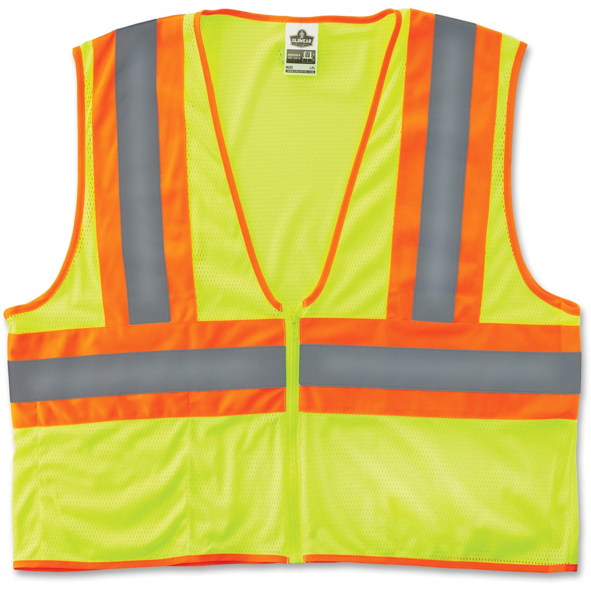 Ergodyne Class 2 Two-tone Lime Vest