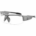 Ergodyne Clear Lens/Gray Half Frame Safety Glasses
