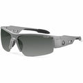 Ergodyne Smoke Lens/Gray Half Frame Safety Glasses