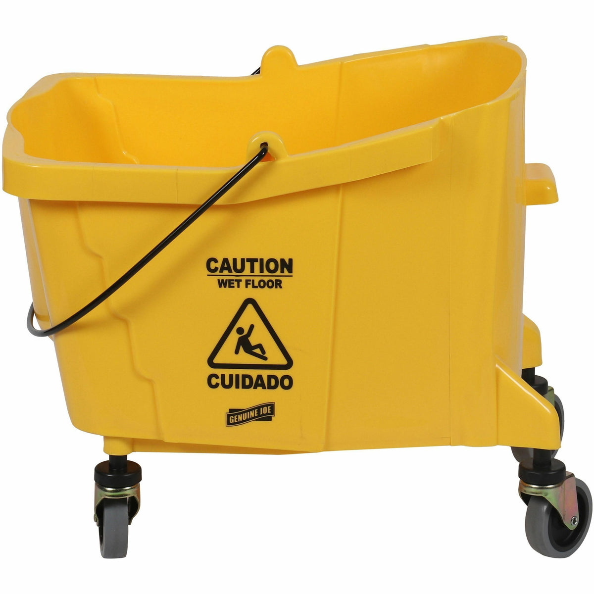 Genuine Joe 35-quart Side Press Mop Bucket & Wringer Combo