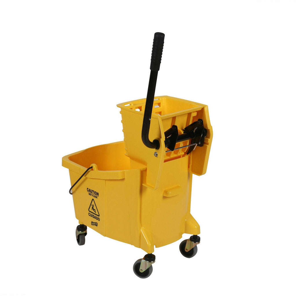 Genuine Joe 35-quart Side Press Mop Bucket & Wringer Combo
