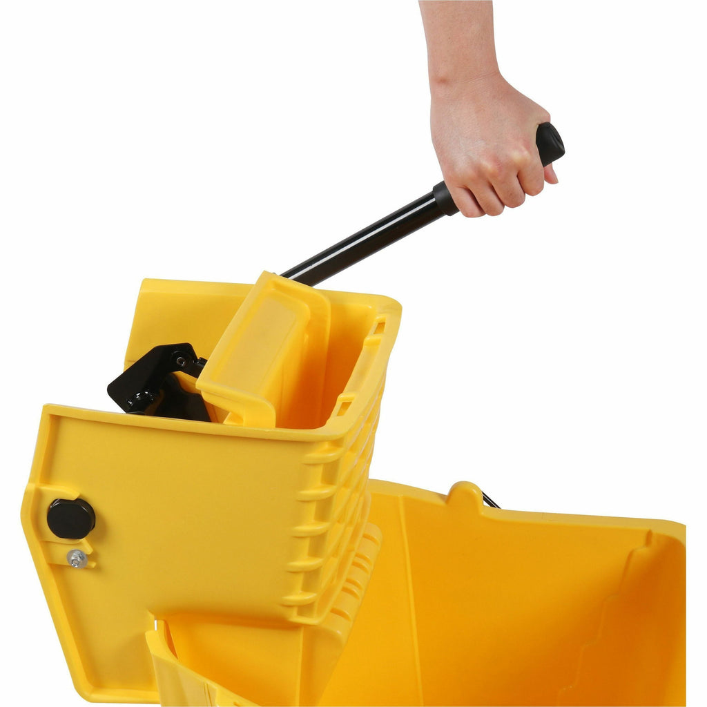 Genuine Joe 35-quart Side Press Mop Bucket & Wringer Combo