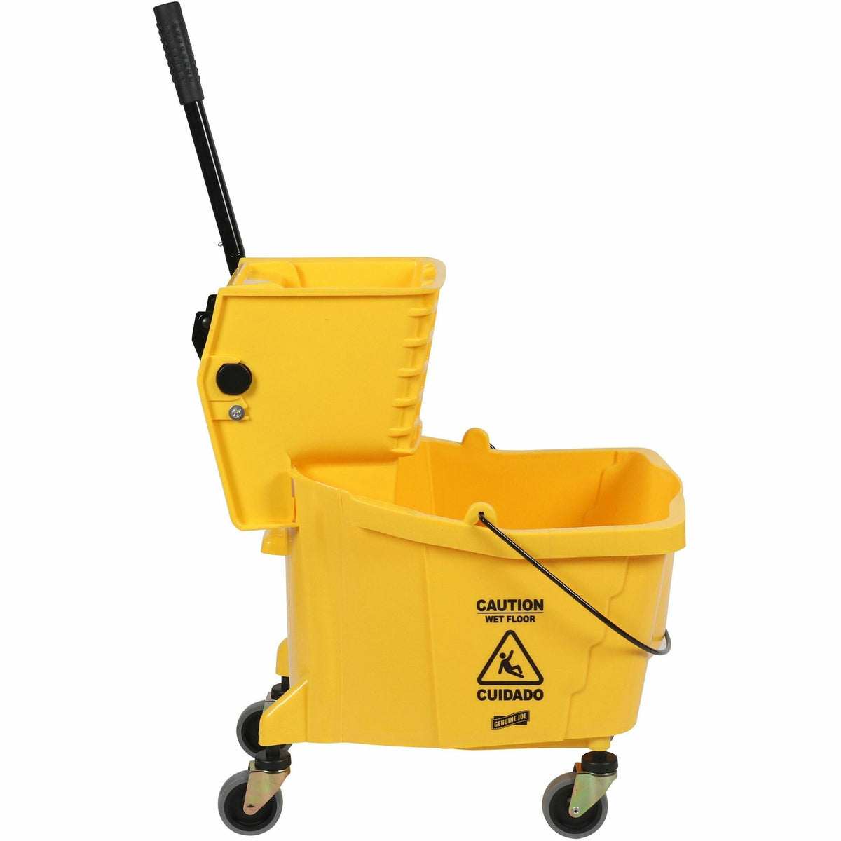 Genuine Joe 35-quart Side Press Mop Bucket & Wringer Combo