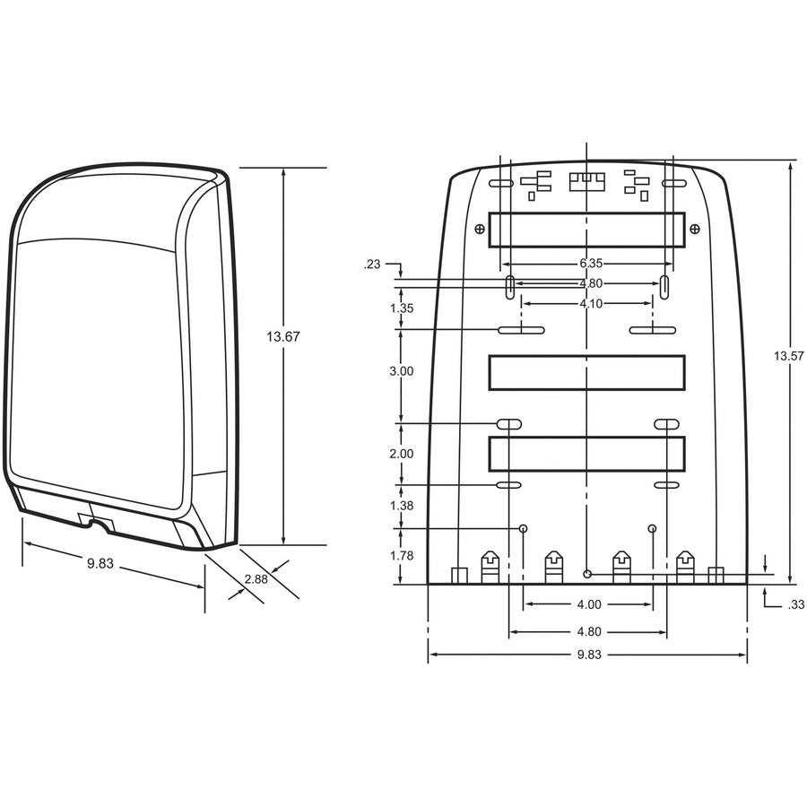 Scott Slimfold Towel Dispenser