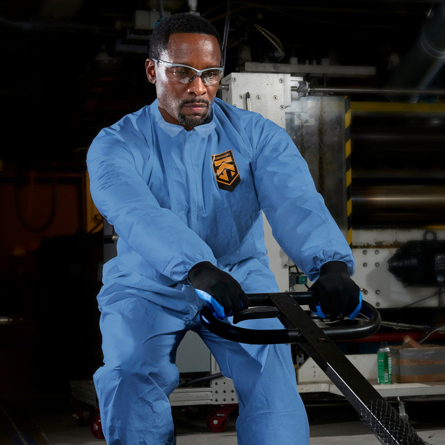 Kleenguard A20 Coveralls - Zipper Front, Elastic Back, Wrists & Ankles