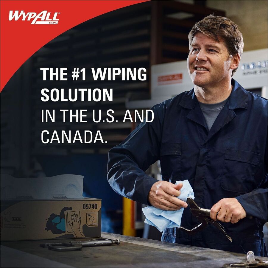 Wypall PowerClean X70 Medium Duty Cloths Jumbo Roll