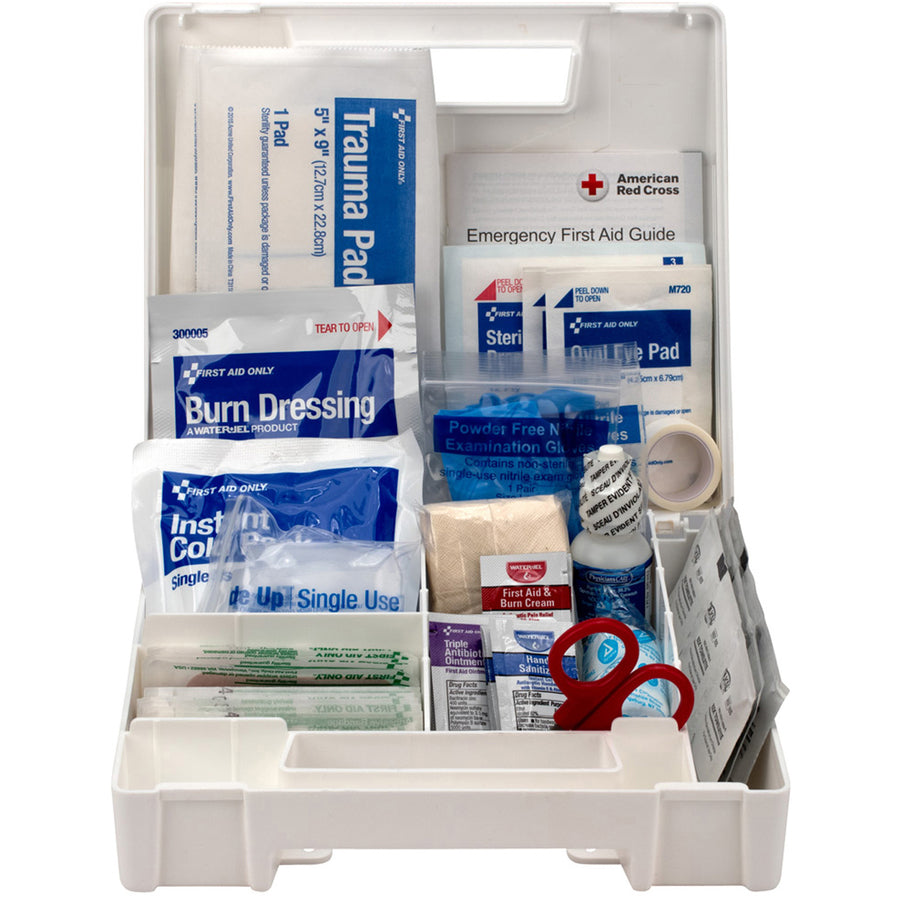 First Aid Only 25-Person Bulk Plastic First Aid Kit - ANSI Compliant