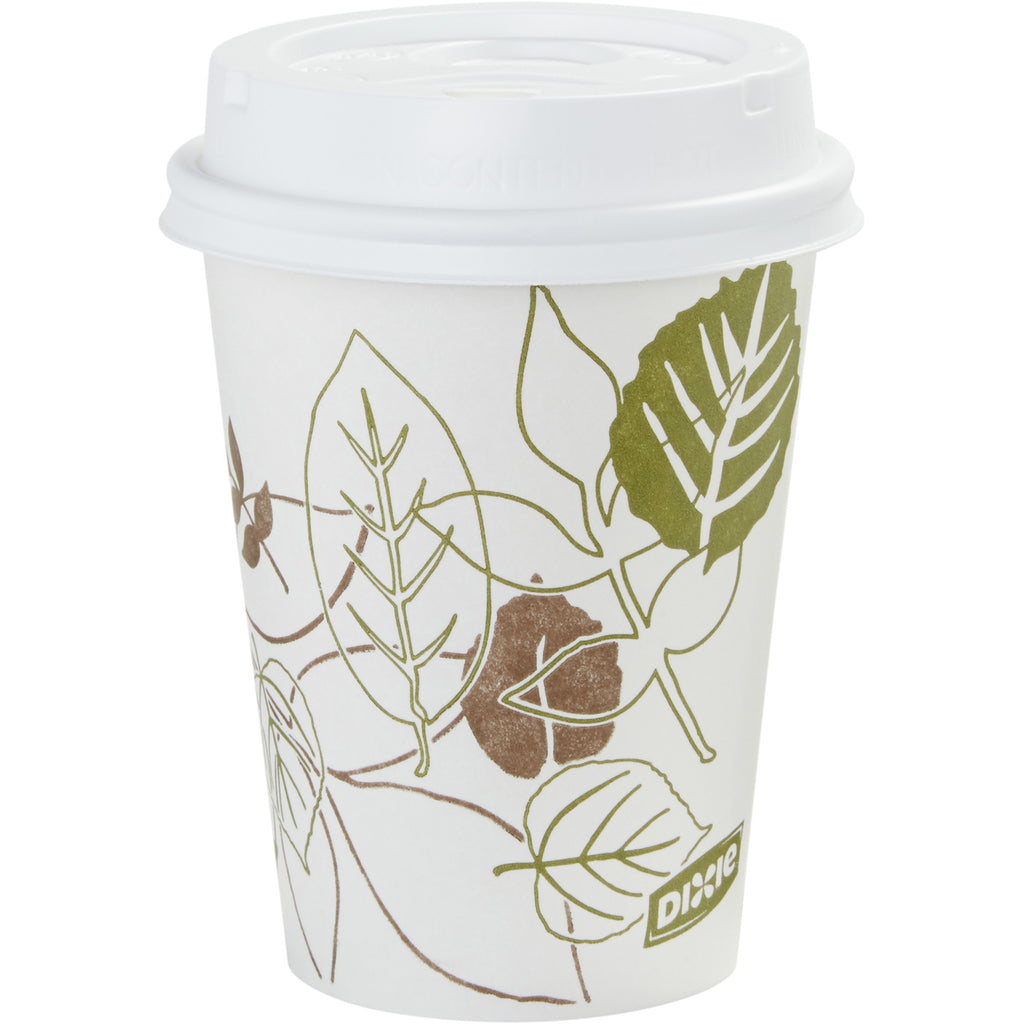 Dixie Pathways 8 oz Paper Hot Cups By GP Pro
