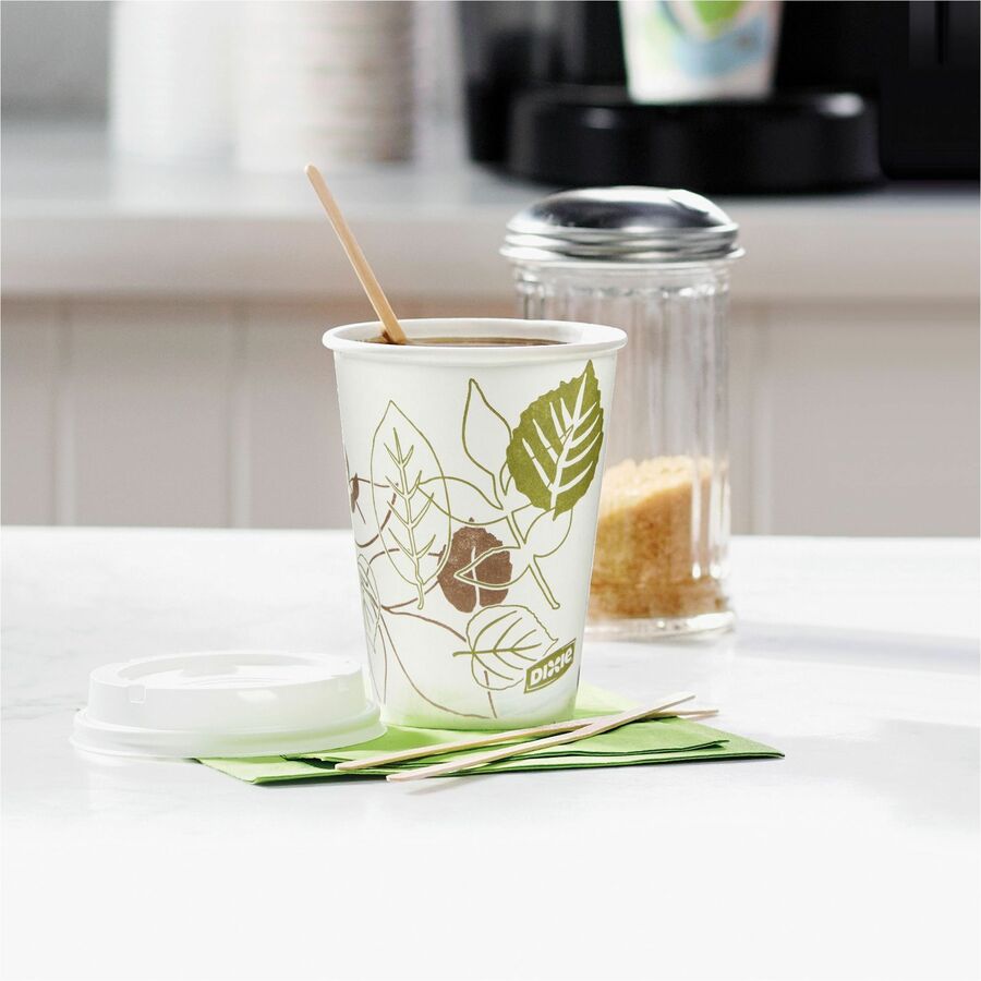 Dixie Pathways 8 oz Paper Hot Cups By GP Pro
