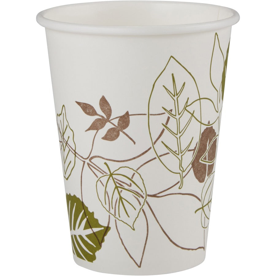 Dixie Pathways 12 oz Paper Hot Cups By GP Pro