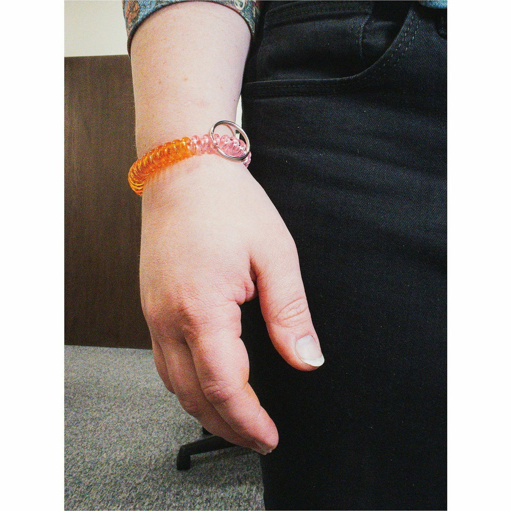 The Pencil Grip Key Ring Wrist Coil