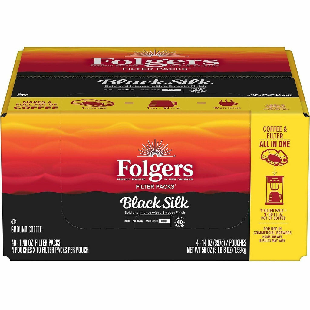 Folgers® Filter Pack Black Silk Coffee