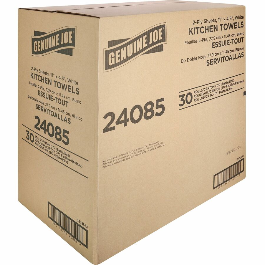 Genuine Joe Kitchen Roll Flexible Size Towels