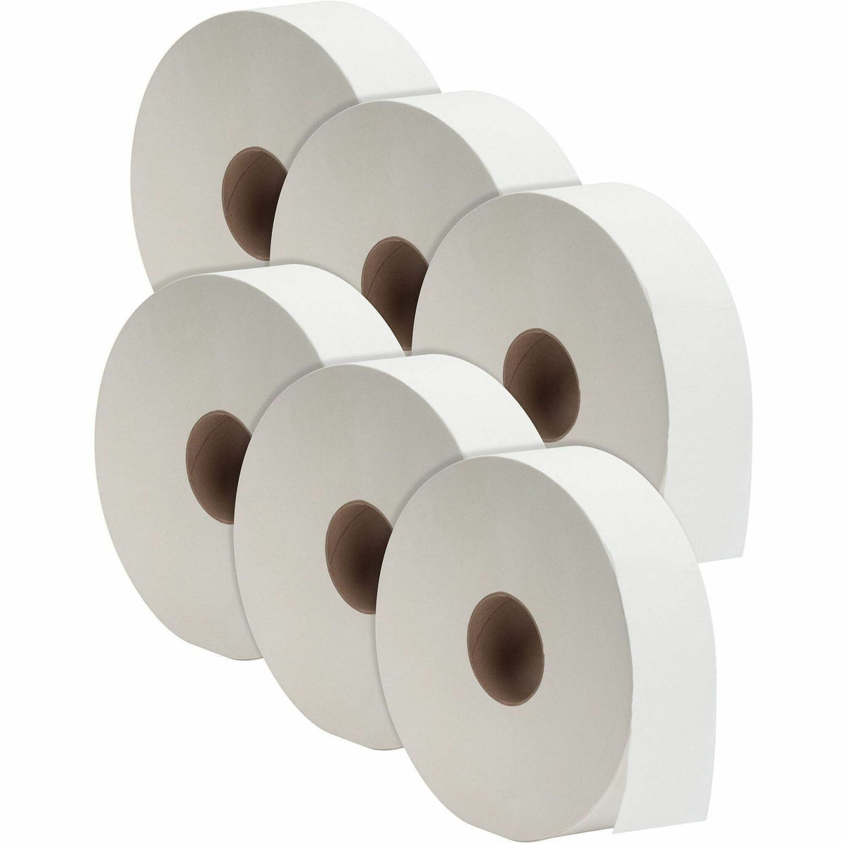 Genuine Joe Jumbo Jr Dispenser Bath Tissue Roll