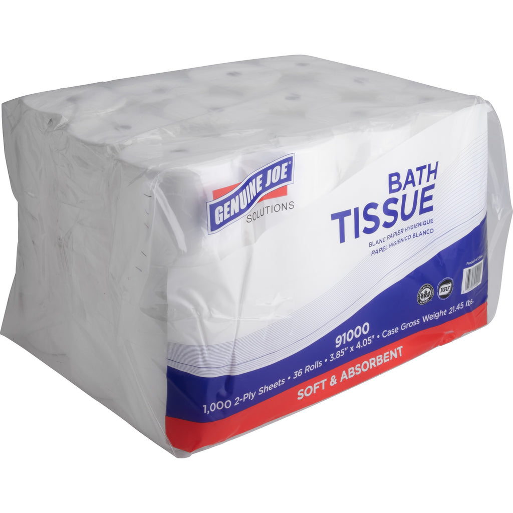 Genuine Joe Solutions Double Capacity Bath Tissue