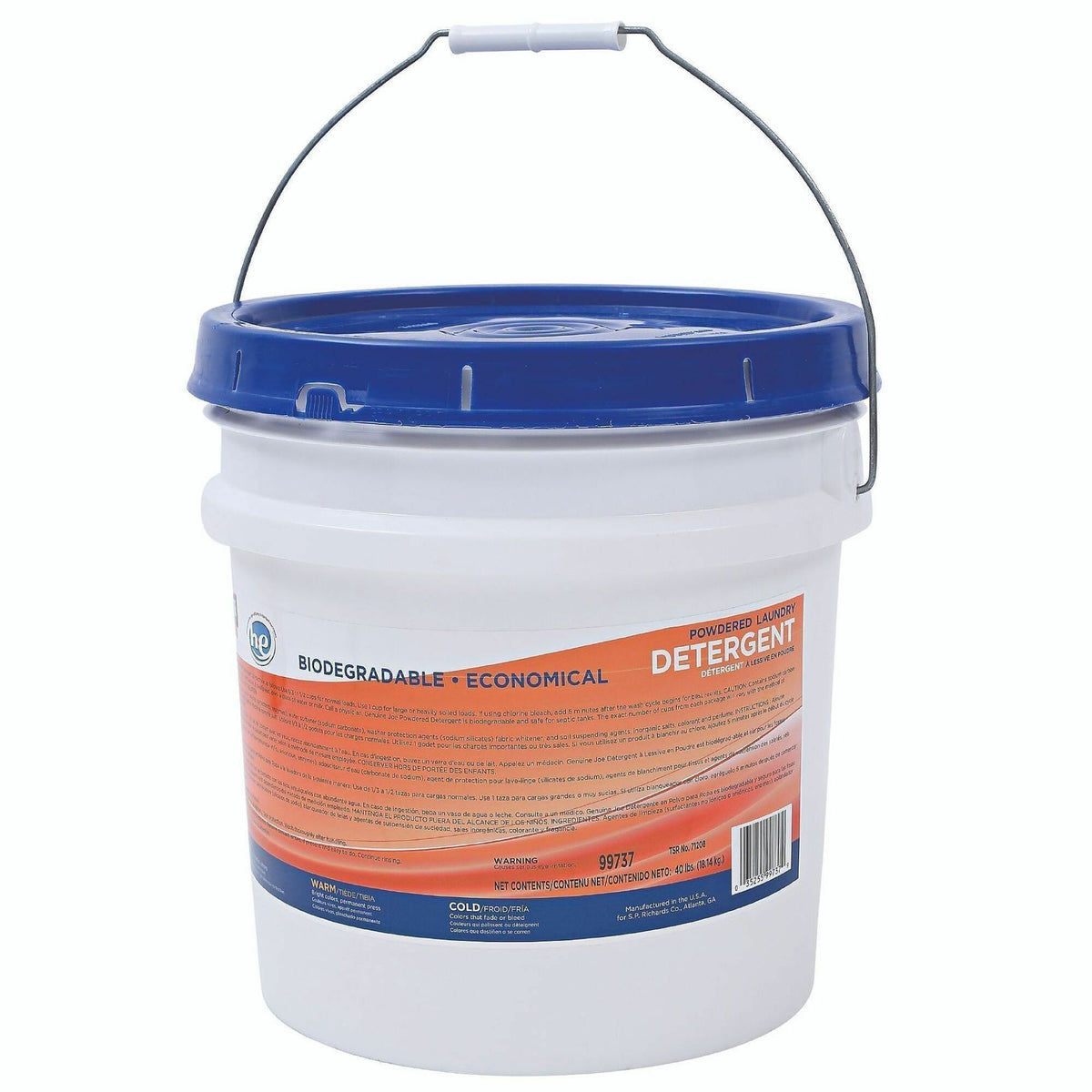 Genuine Joe Economical Powdered Laundry Detergent in Pail