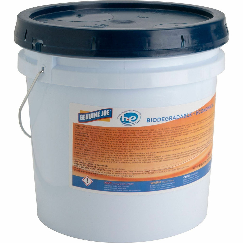 Genuine Joe Economical Powdered Laundry Detergent in Pail