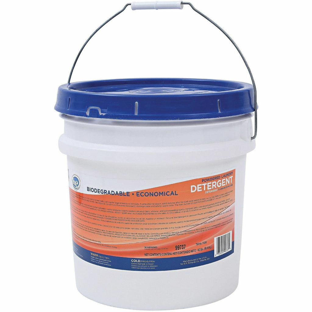 Genuine Joe Economical Powdered Laundry Detergent in Pail