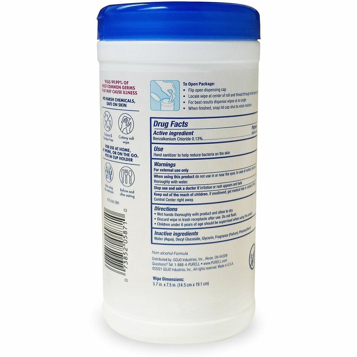 PURELL® Clean Scent Hand Sanitizing Wipes