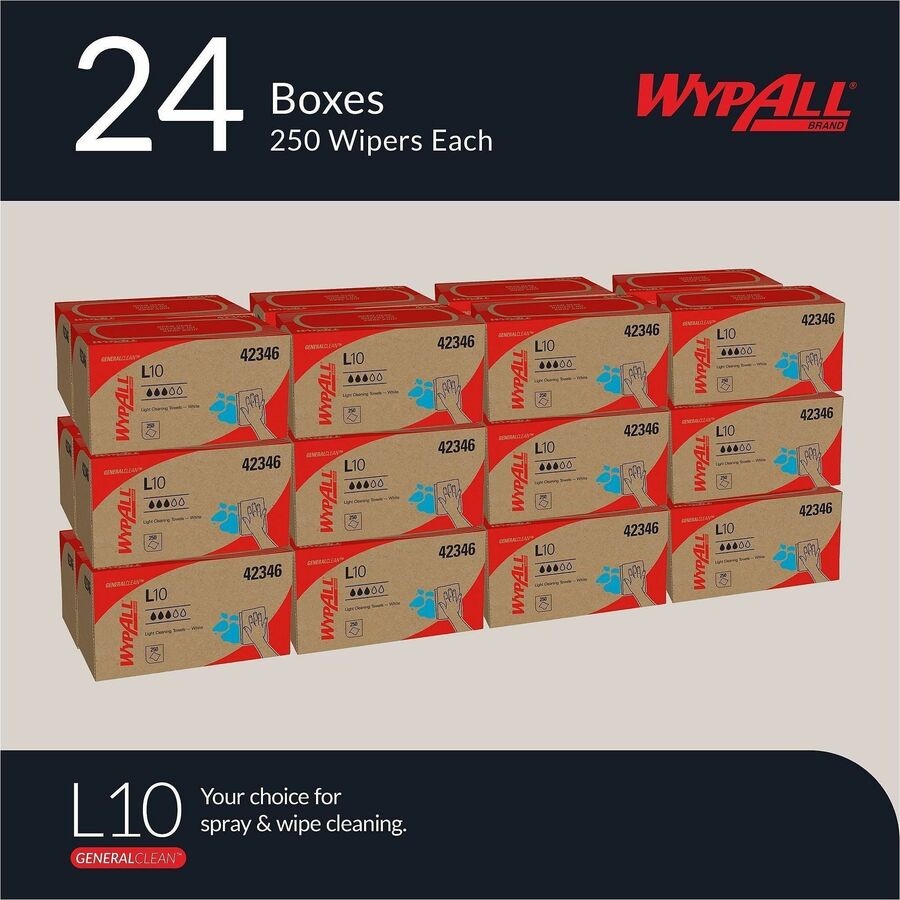 Wypall GeneralClean L10 Light Cleaning Towels
