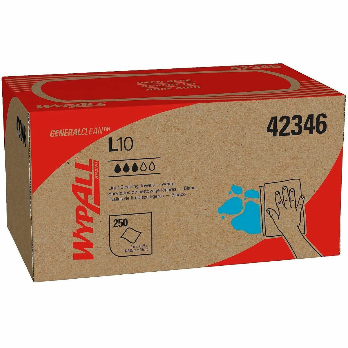 Wypall GeneralClean L10 Light Cleaning Towels