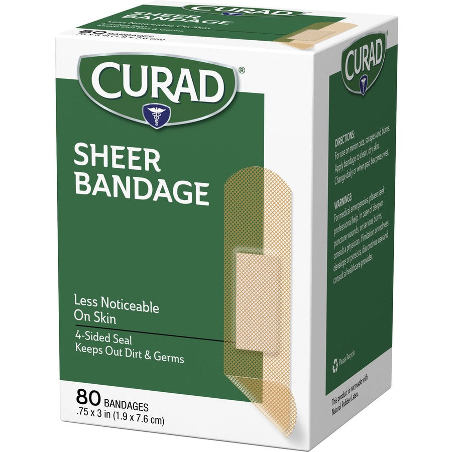 Curad Sheer Bandage Strips