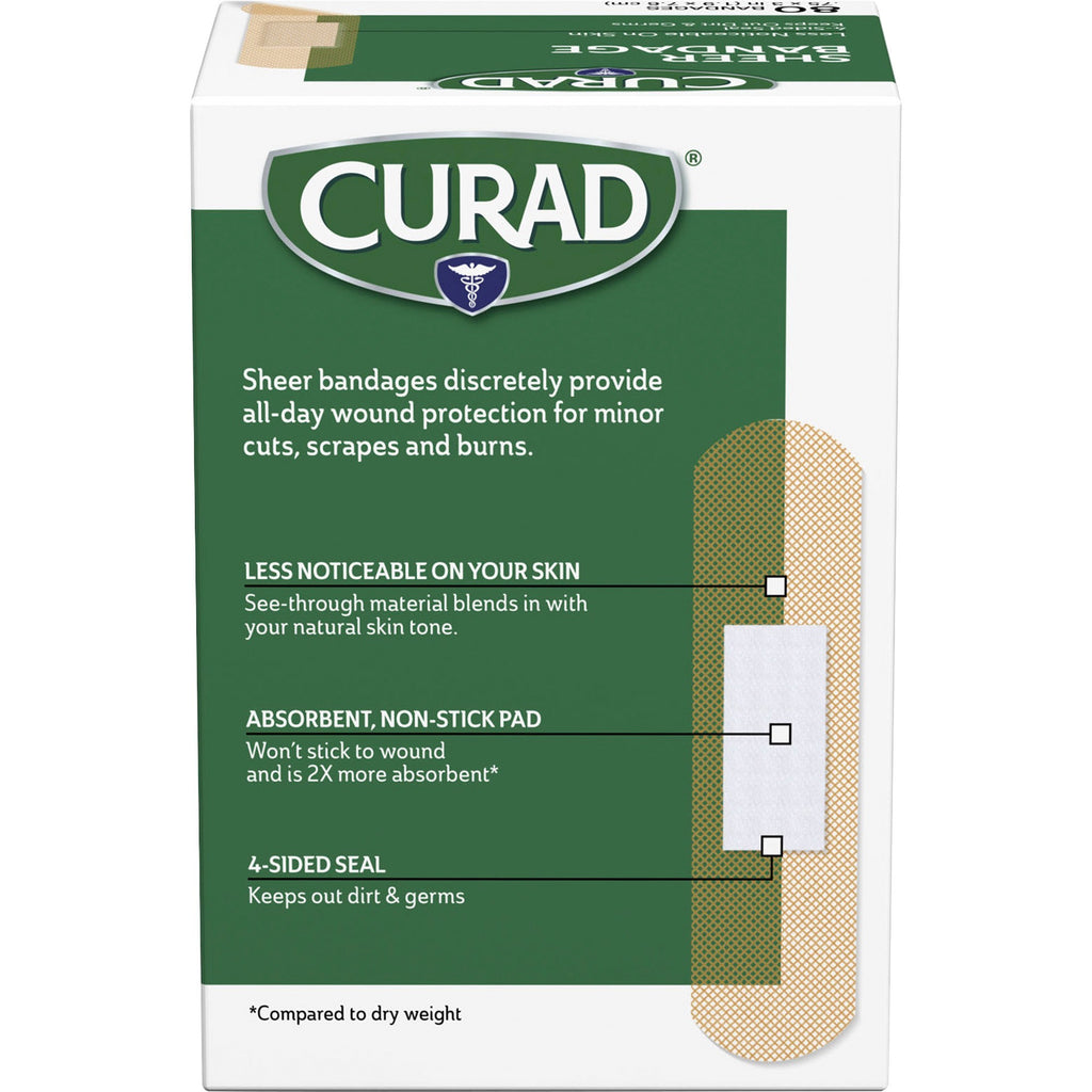 Curad Sheer Bandage Strips